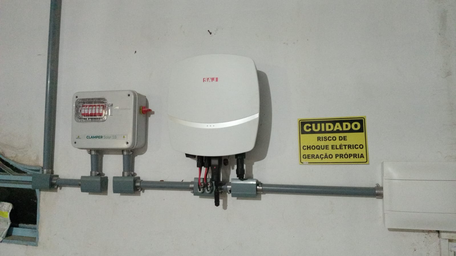 Instalação de painéis solares - Projeto 6